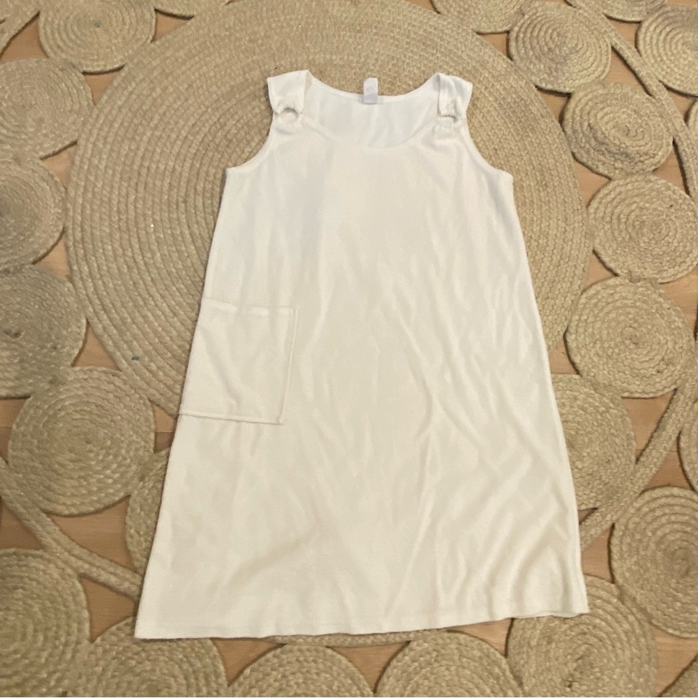 Women’s terry vintage dress pool cover Large cotton made in USA